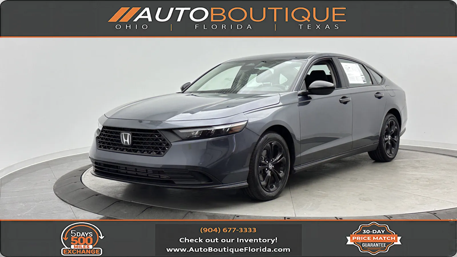 Gray 2025 Honda Accord Sedan SE for sale in Jacksonville, FL