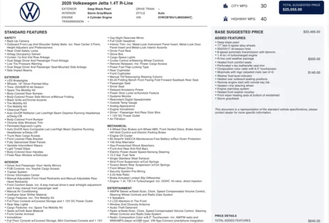 Photos of 2020 Volkswagen Jetta R-Line for sale in Jacksonville, FL at Auto Boutique Florida