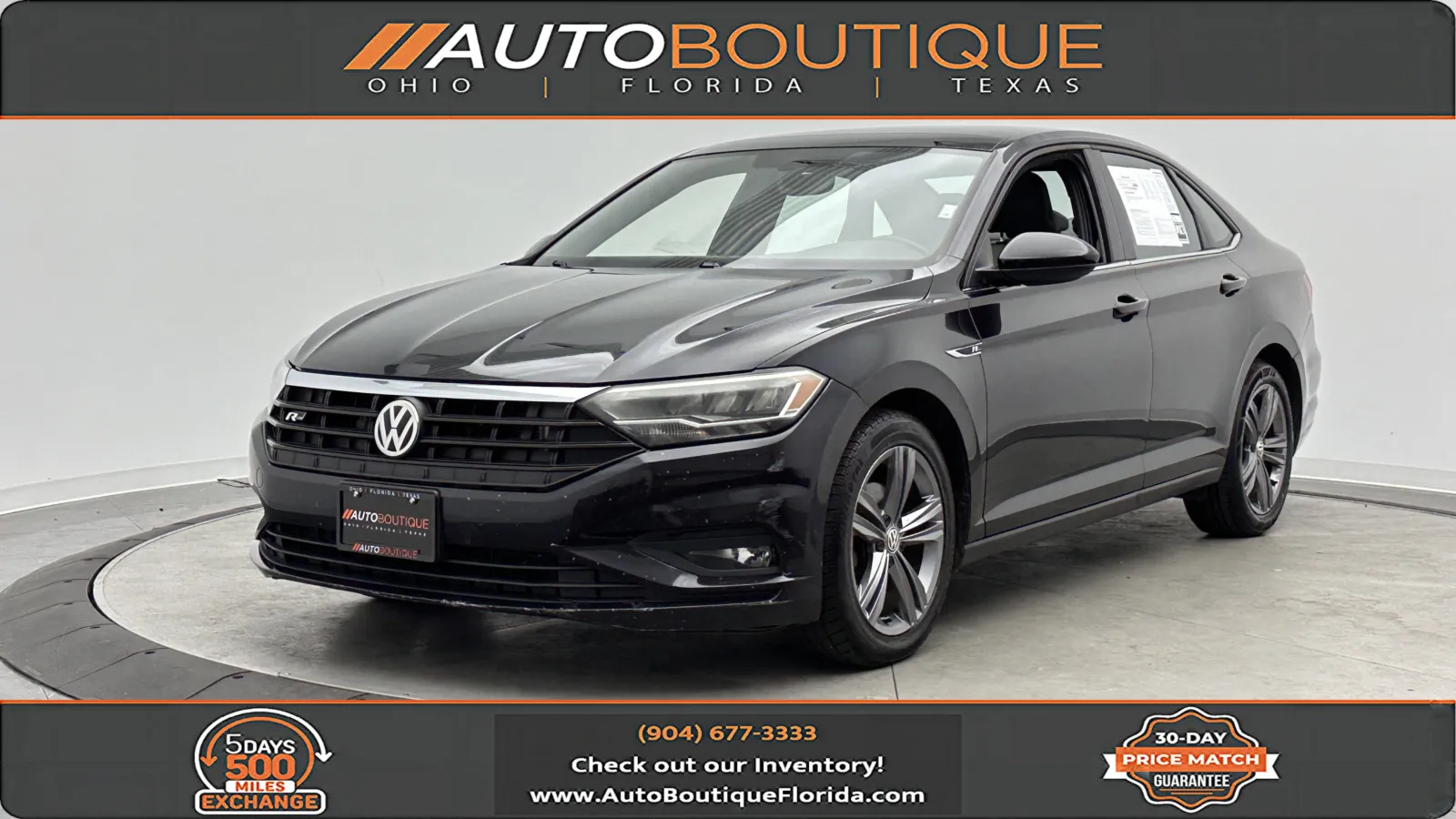 Black 2020 Volkswagen Jetta R-Line for sale in Jacksonville, FL