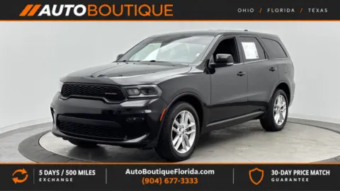 Black 2021 Dodge Durango GT Plus for sale in Jacksonville, FL