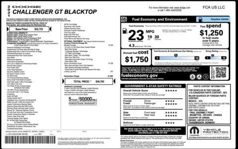 Photos of 2021 Dodge Challenger GT for sale in Jacksonville, FL at Auto Boutique Florida