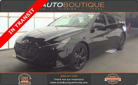 Black 2022 Hyundai Elantra SEL for sale in Jacksonville, FL