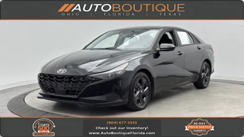 Black 2022 Hyundai Elantra SEL for sale in Jacksonville, FL