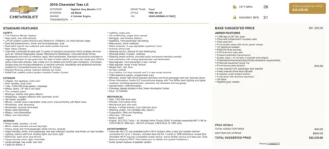 Photos of 2019 Chevrolet Trax LS for sale in Jacksonville, FL at Auto Boutique Florida