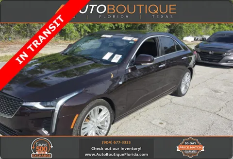 Red 2020 Cadillac CT4 Premium Luxury for sale in Jacksonville, FL