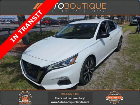 White 2021 Nissan Altima 2.5 SR for sale in Jacksonville, FL