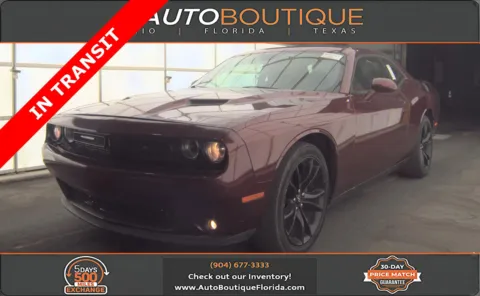 Red 2018 Dodge Challenger SXT for sale in Jacksonville, FL