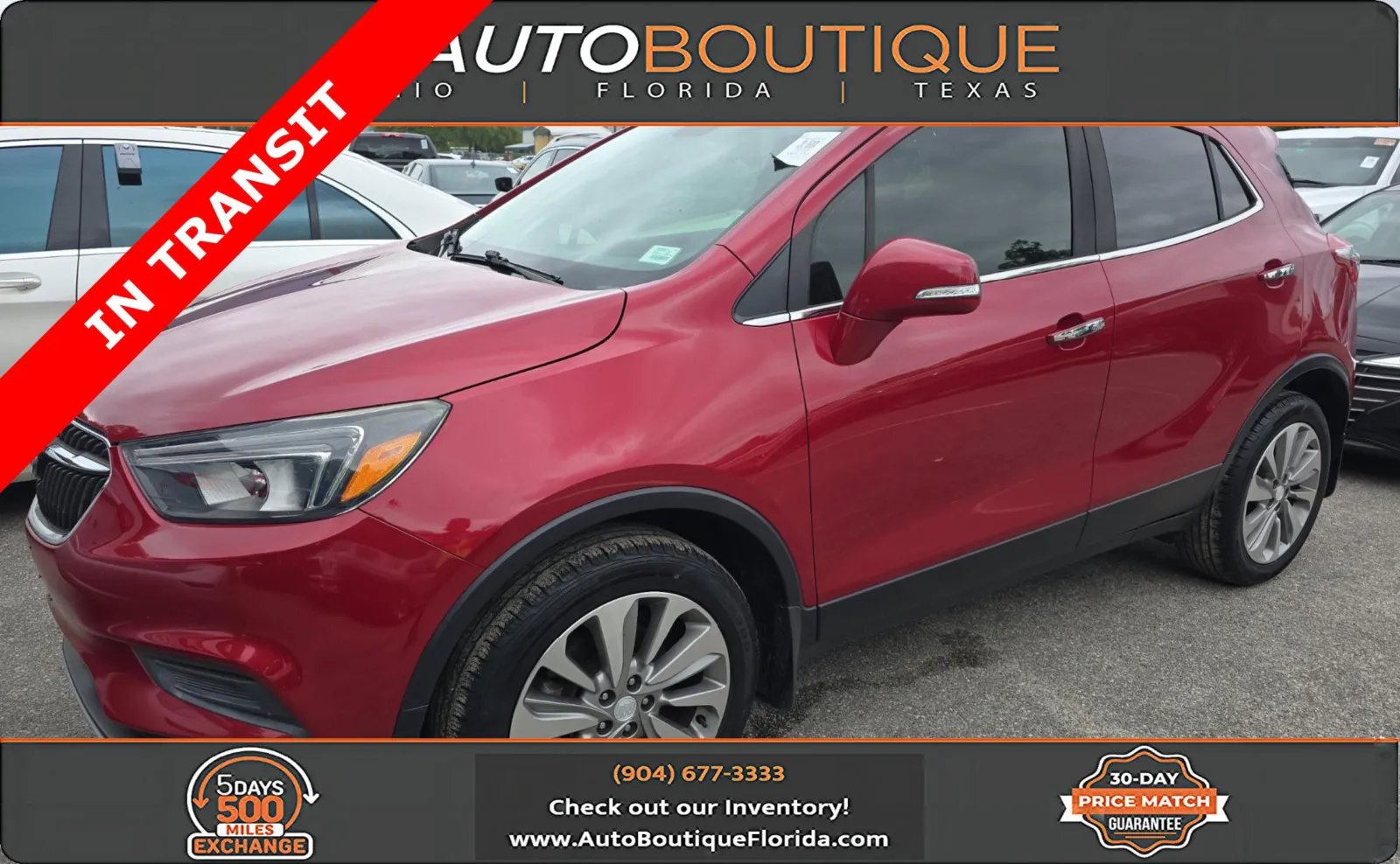 Red 2019 Buick Encore Preferred for sale in Jacksonville, FL