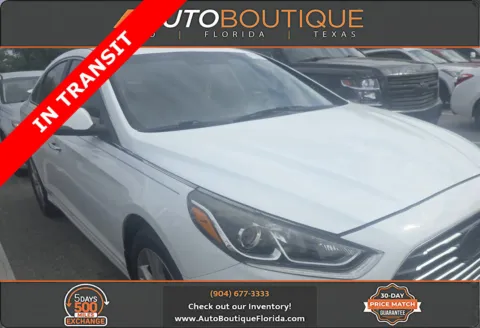 White 2018 Hyundai Sonata SEL for sale in Jacksonville, FL