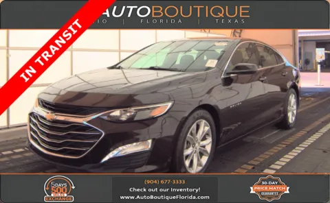 Black 2020 Chevrolet Malibu LT for sale in Jacksonville, FL