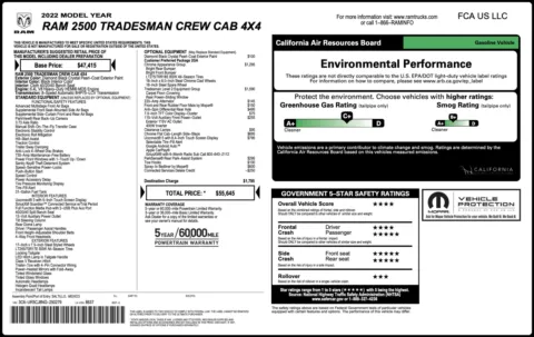 Photos of 2022 Ram 2500 Tradesman for sale in Jacksonville, FL at Auto Boutique Florida