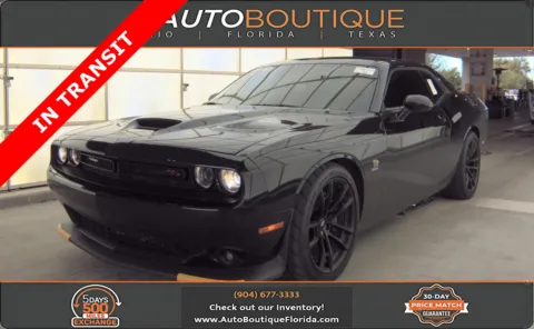 Black 2021 Dodge Challenger R/T Scat Pack for sale in Jacksonville, FL
