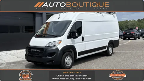 White 2024 Ram ProMaster Cargo Van Tradesman for sale in Jacksonville, FL