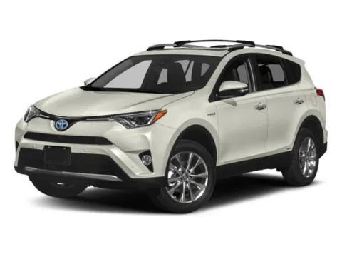 White 2018 Toyota RAV4 Hybrid Limited for sale in Jacksonville, FL