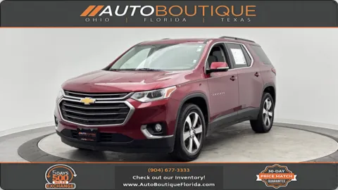 Red 2019 Chevrolet Traverse LT Leather for sale in Jacksonville, FL