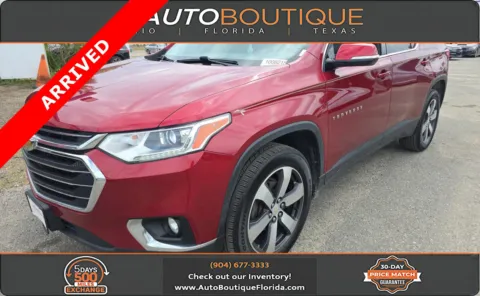 Red 2019 Chevrolet Traverse LT Leather for sale in Jacksonville, FL