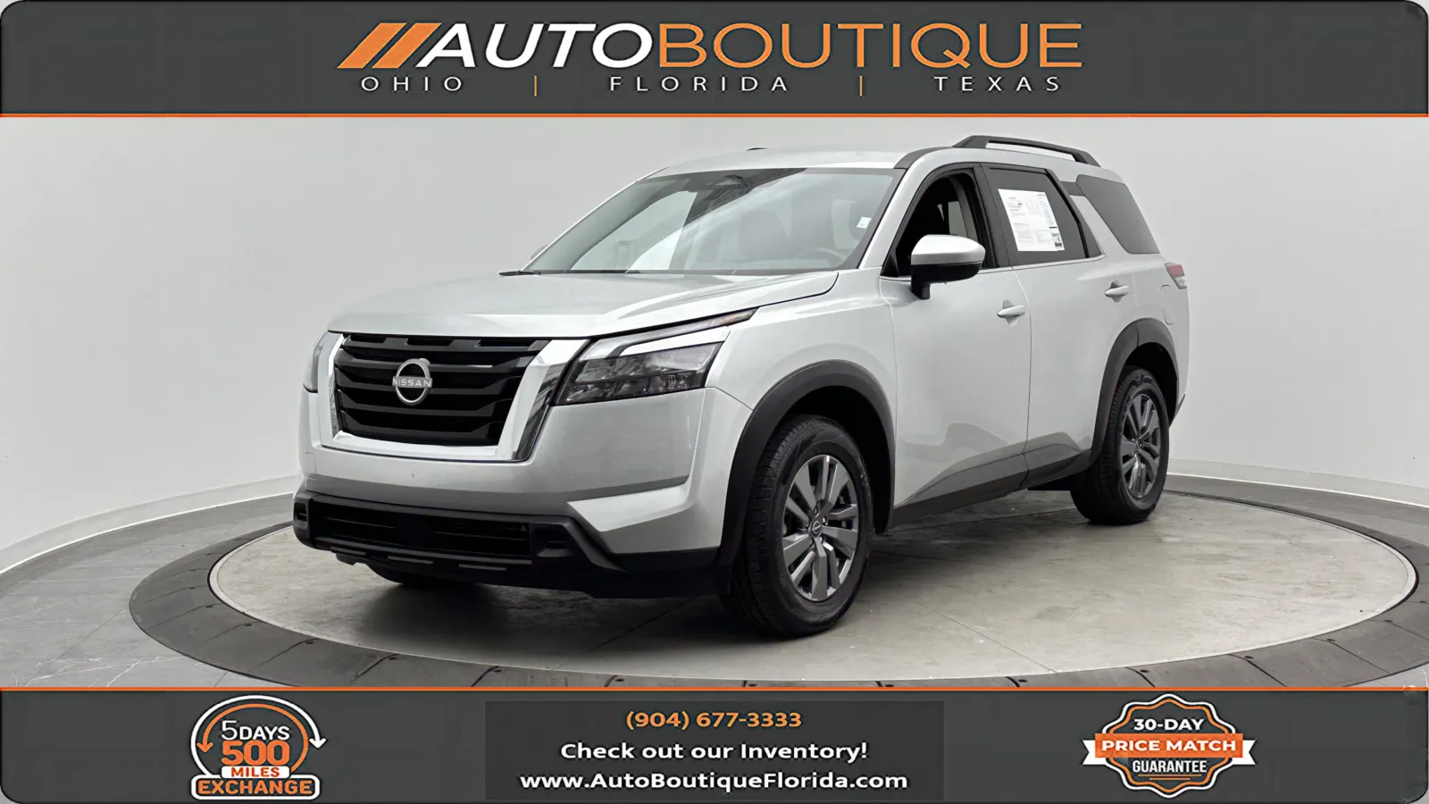 Silver 2025 Nissan Pathfinder SV for sale in Jacksonville, FL