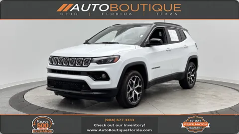 White 2025 Jeep Compass Limited for sale in Jacksonville, FL