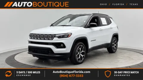 White 2025 Jeep Compass Limited for sale in Jacksonville, FL