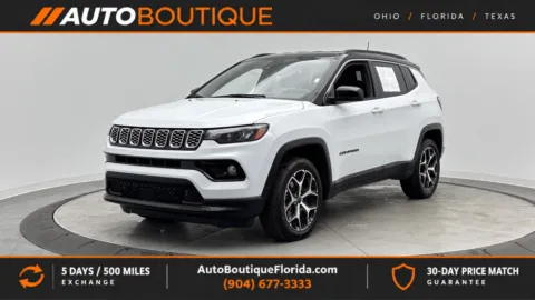 White 2025 Jeep Compass Limited for sale in Jacksonville, FL