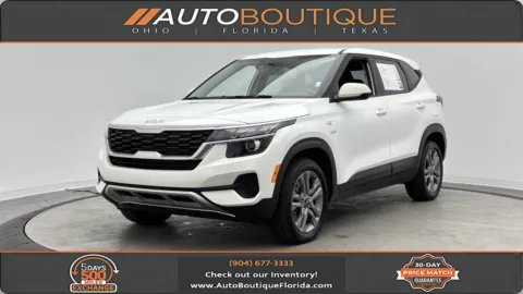 White 2023 Kia Seltos LX for sale in Jacksonville, FL
