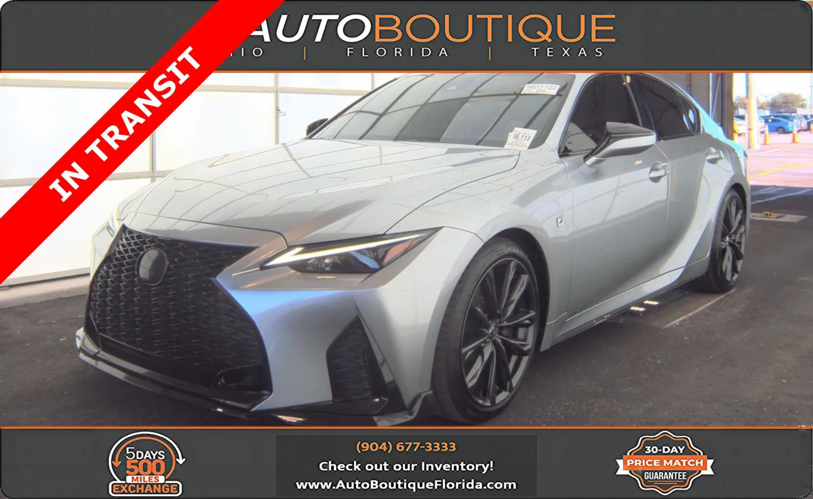 Silver 2024 Lexus IS 350 F SPORT for sale in Jacksonville, FL