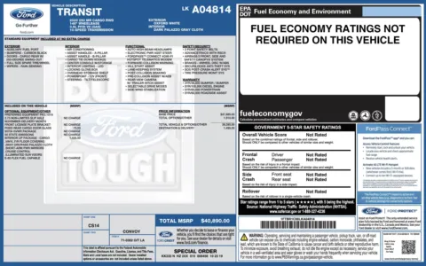 More photos of 2020 Ford Transit Cargo Van 250 at Auto Boutique Florida, FL