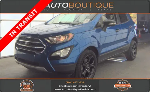 Blue 2021 Ford EcoSport SES for sale in Jacksonville, FL