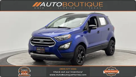 Blue 2021 Ford EcoSport SES for sale in Jacksonville, FL