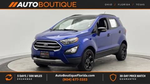 Blue 2021 Ford EcoSport SES for sale in Jacksonville, FL