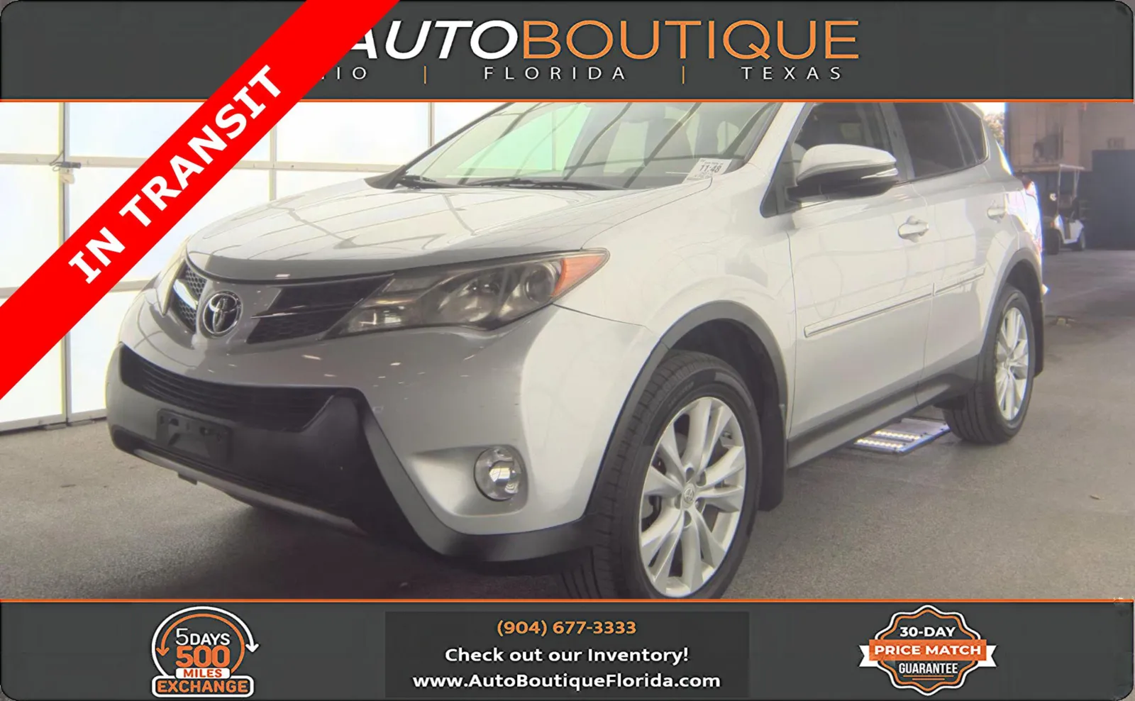 Silver 2015 Toyota RAV4 Limited for sale in Jacksonville, FL