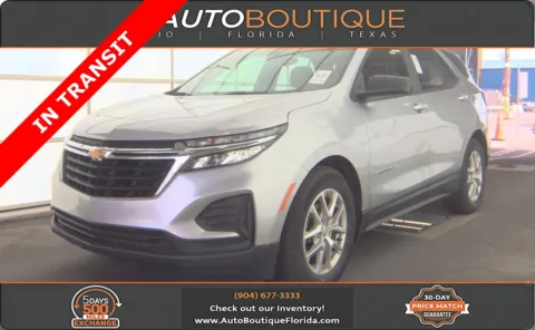 Silver 2022 Chevrolet Equinox LS for sale in Jacksonville, FL
