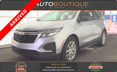 Silver 2022 Chevrolet Equinox LS for sale in Jacksonville, FL