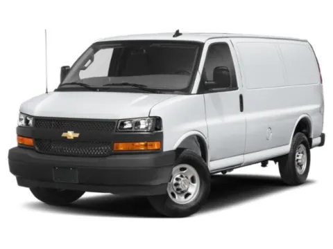 White 2022 Chevrolet Express Cargo Van 2500 for sale in Jacksonville, FL