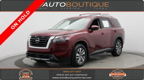 Red 2022 Nissan Pathfinder SL for sale in Jacksonville, FL
