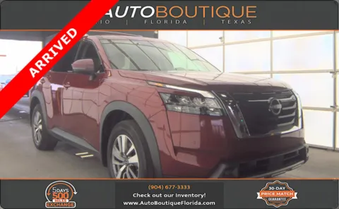 Red 2022 Nissan Pathfinder SL for sale in Jacksonville, FL