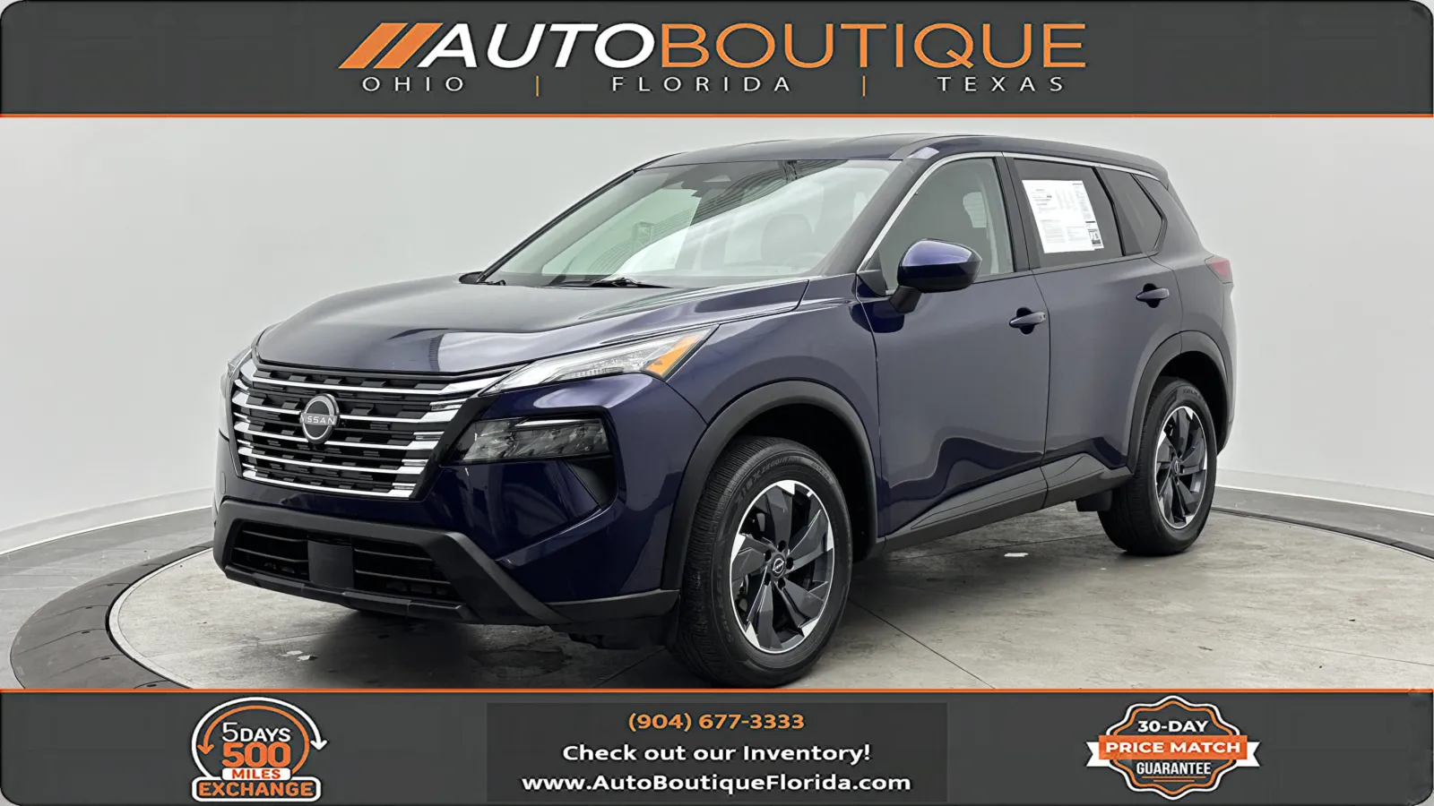Blue 2025 Nissan Rogue SV for sale in Jacksonville, FL