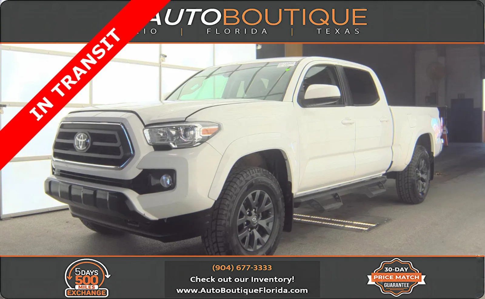 White 2023 Toyota Tacoma SR5 for sale in Jacksonville, FL