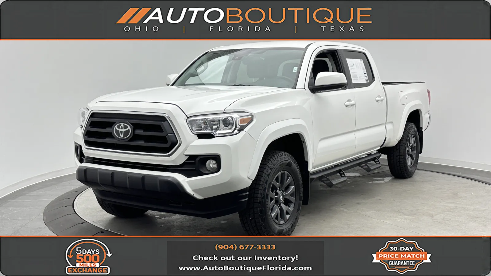 White 2023 Toyota Tacoma SR5 for sale in Jacksonville, FL