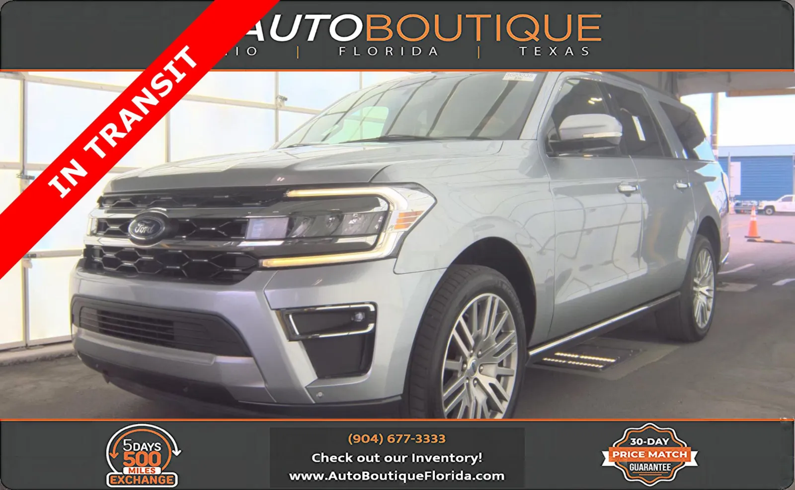 Silver 2024 Ford Expedition Max Limited for sale in Jacksonville, FL
