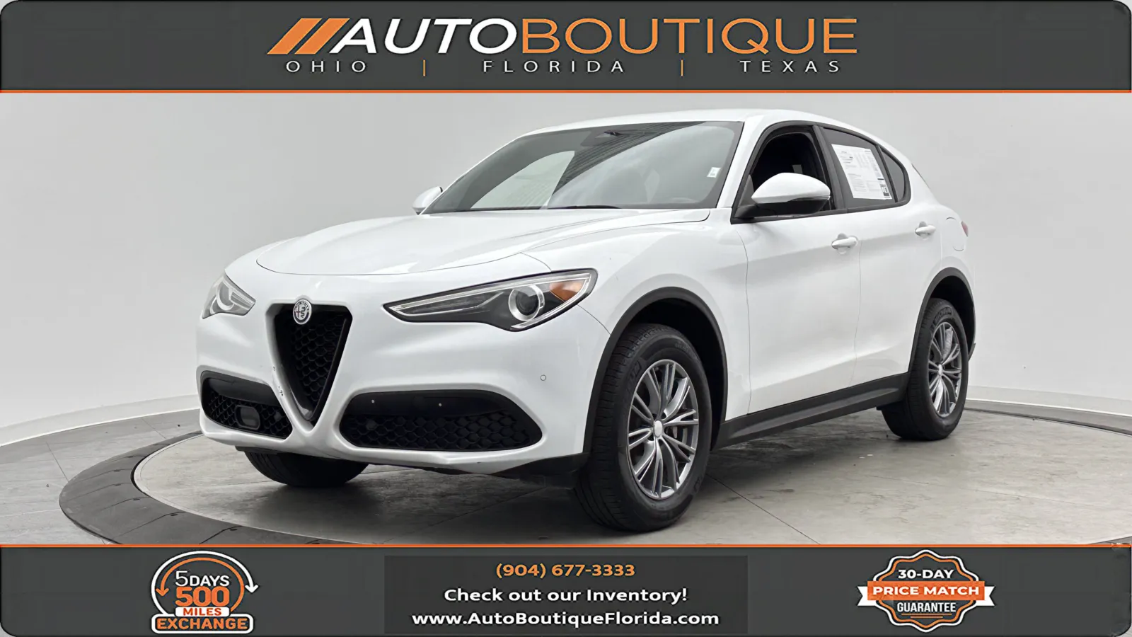 White 2023 Alfa Romeo Stelvio Sprint for sale in Jacksonville, FL