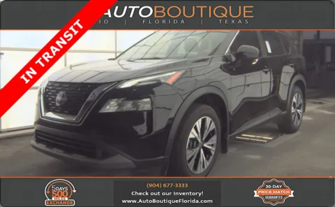 Black 2023 Nissan Rogue SV for sale in Jacksonville, FL