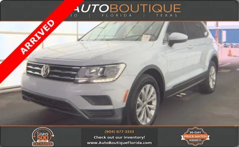 White 2019 Volkswagen Tiguan SE for sale in Jacksonville, FL