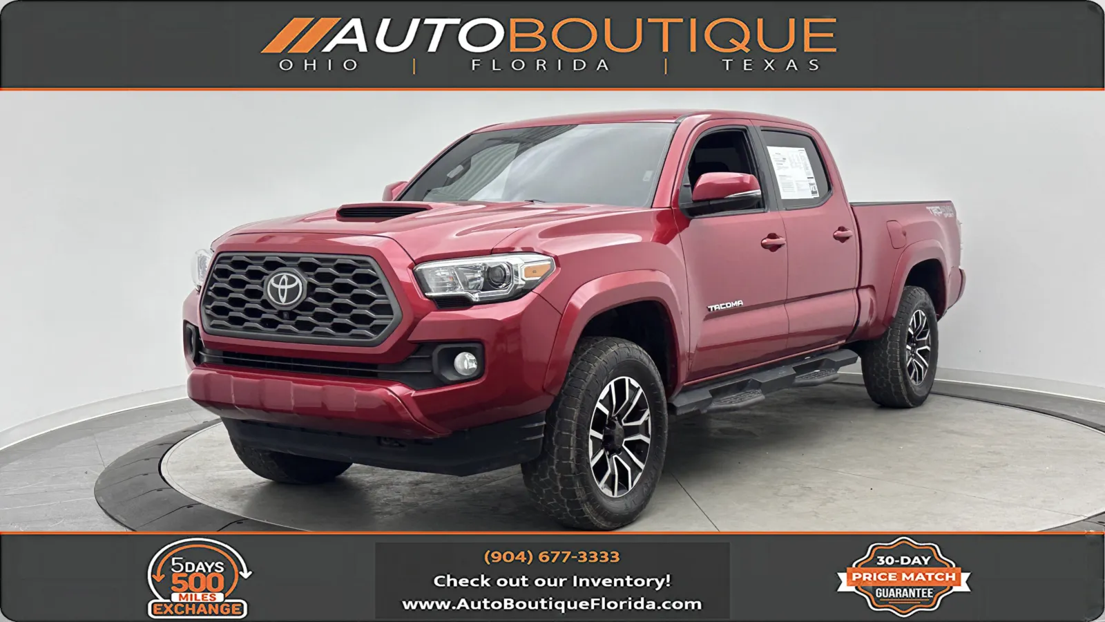 Red 2023 Toyota Tacoma TRD Sport for sale in Jacksonville, FL