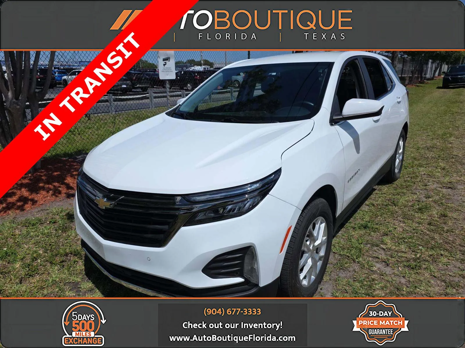 White 2024 Chevrolet Equinox LT for sale in Jacksonville, FL