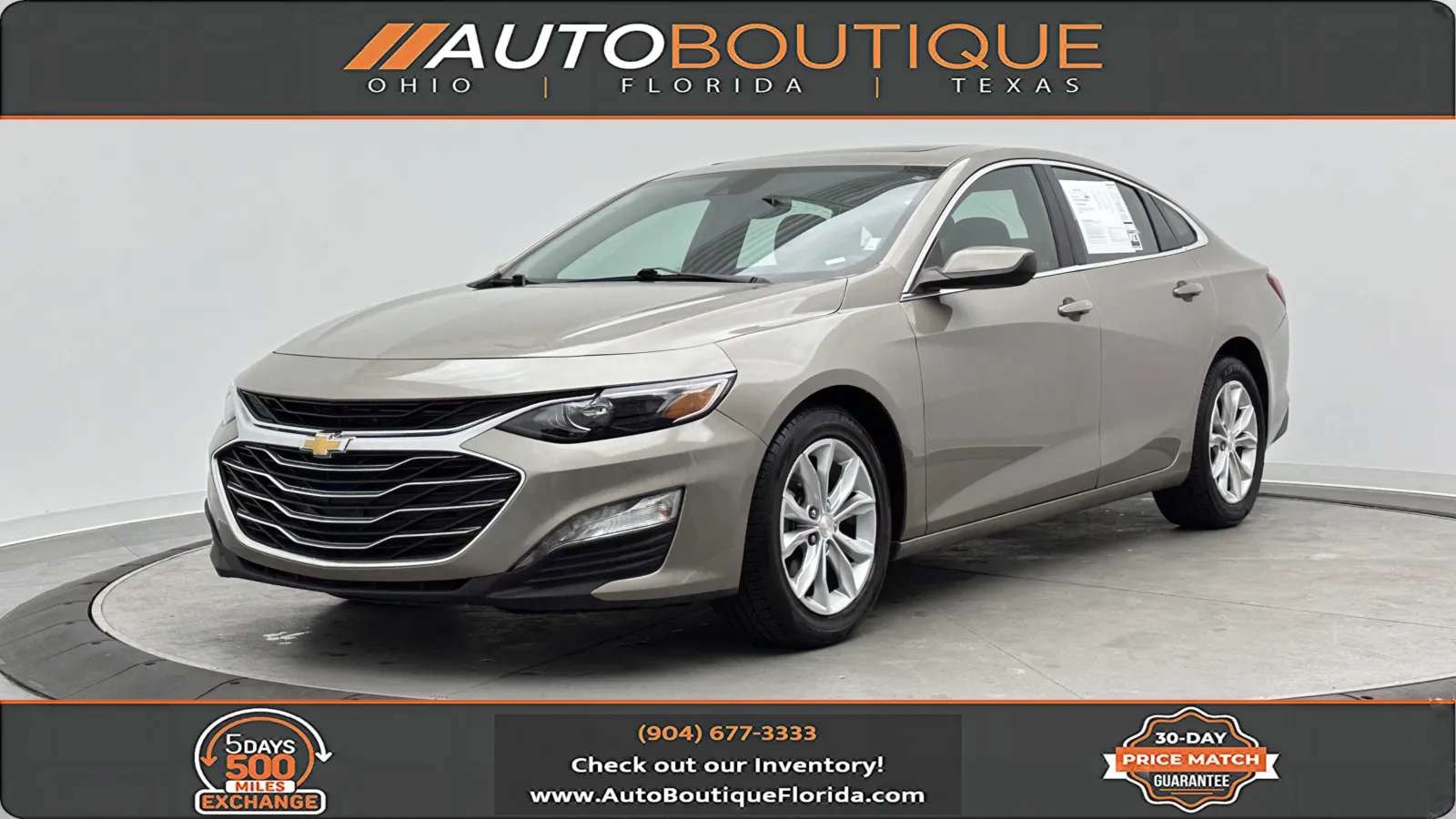 Gray 2024 Chevrolet Malibu LT for sale in Jacksonville, FL
