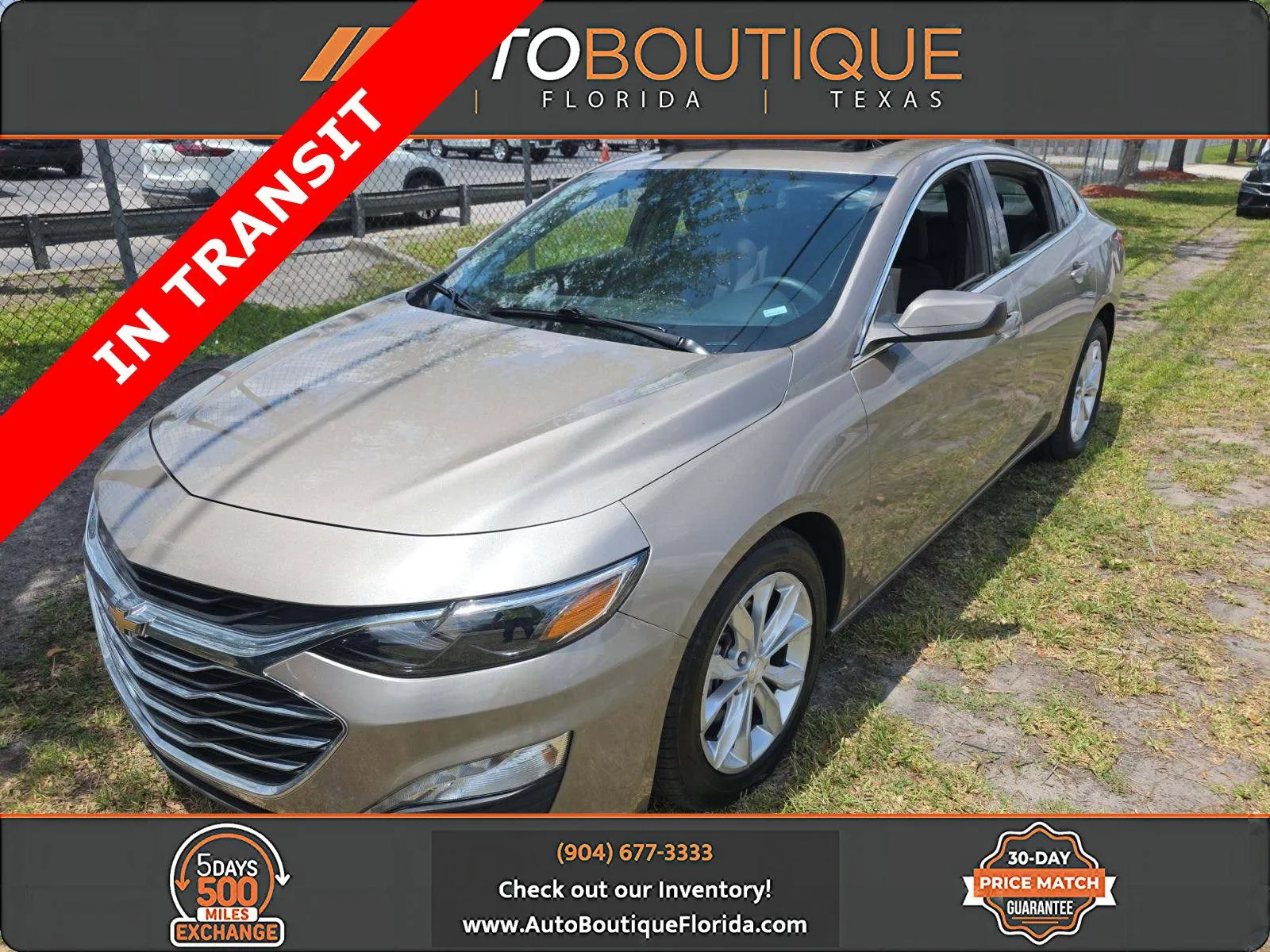Gray 2024 Chevrolet Malibu LT for sale in Jacksonville, FL