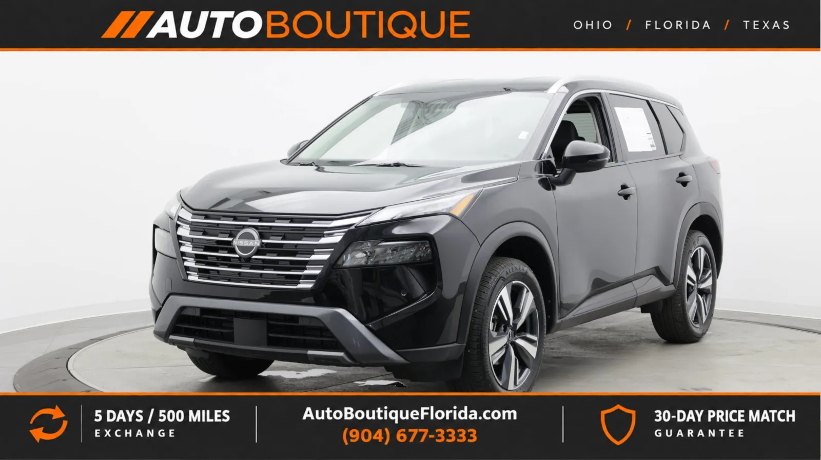 Black 2026 Nissan Rogue SL for sale in Jacksonville, FL