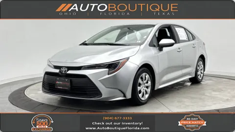 Silver 2024 Toyota Corolla LE for sale in Jacksonville, FL