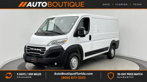 White 2026 Ram ProMaster Cargo Van Tradesman for sale in Jacksonville, FL